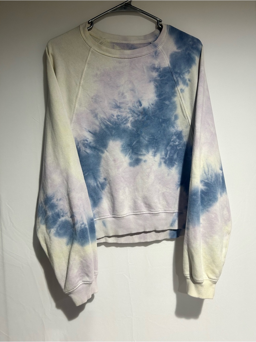 Tie-Dye Crewneck Sweatshirt - Blue & Pastel